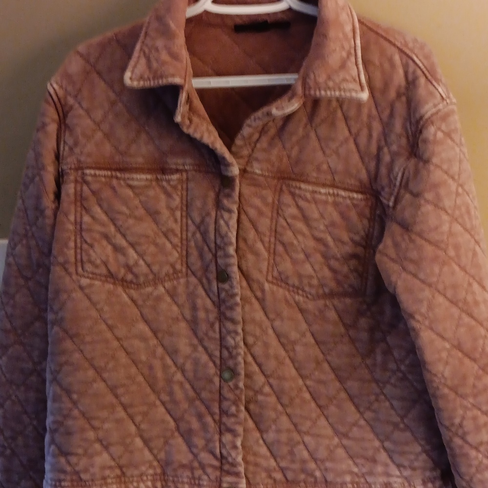 Light pink shacket